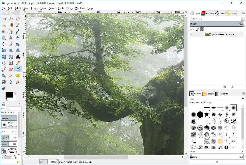 The GIMP Photo Editor